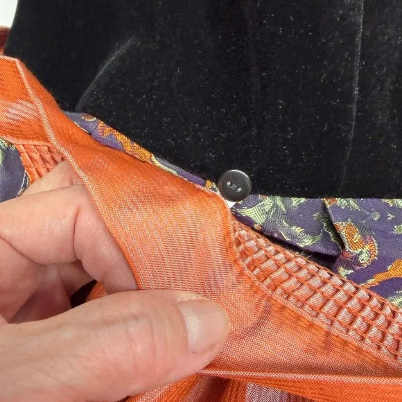 Krüger Dirndl Dress Set EU 46 U 14 3 Piece Set Oktoberfest Velvet Bodice German - Picture 7 of 14